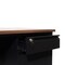 Flash Furniture 30 in D X Walnut, 60 in W X GC-M-BLK-179-WLN-GG - alternate 5
